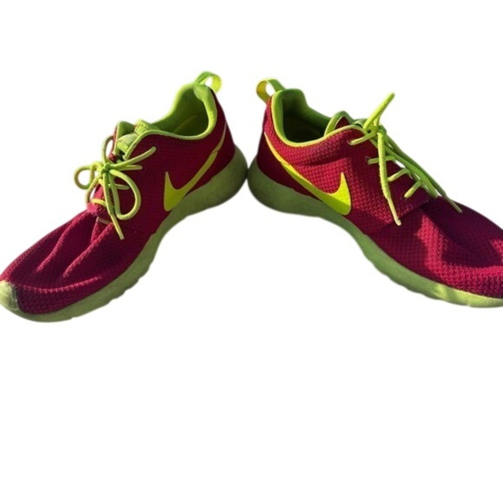 Nike Roshe One Red Mesh Sneakers Mens Size 8 - Picture 5 of 11